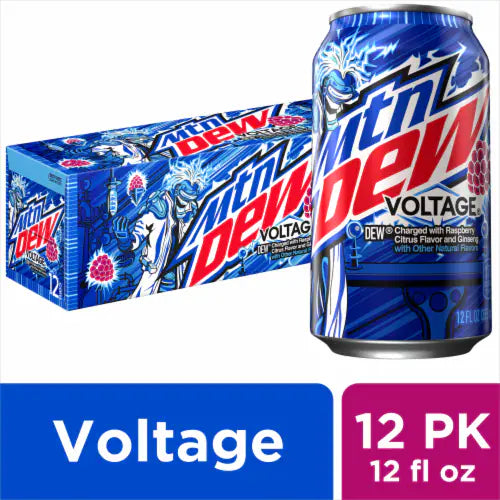 Mountain Dew® Voltage Soda - 12-Pack Cans