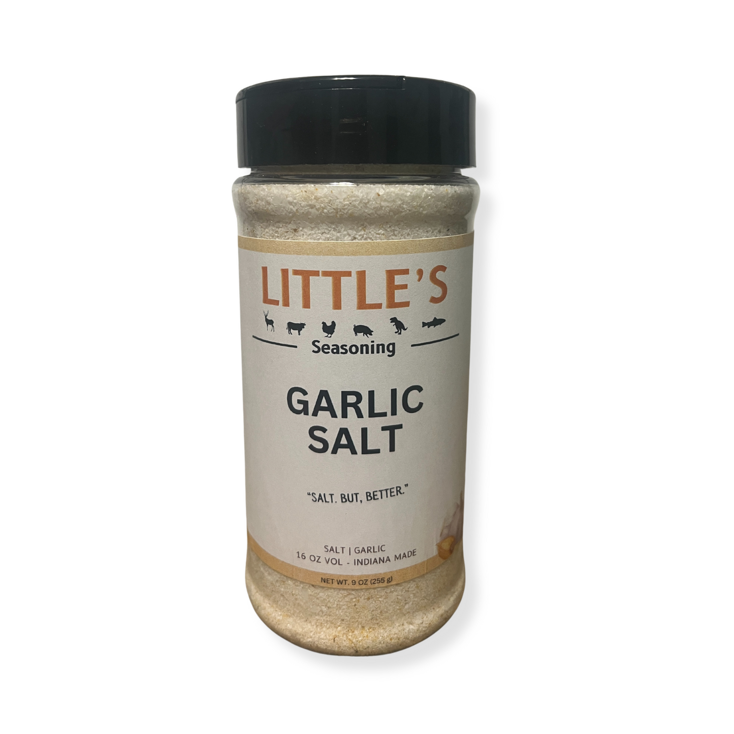 Little's Garlic Salt Seasoning, 9 OZ Big Bottle