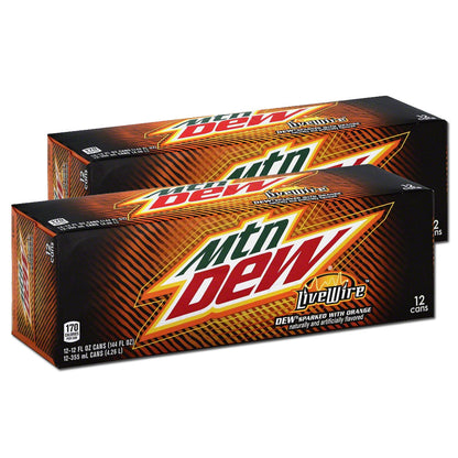 Mountain Dew® Live Wire Soda - 12-Pack Cans