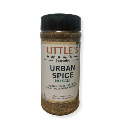 Little's Urban Spice NO SALT Seasoning, 8 OZ Big Bottle