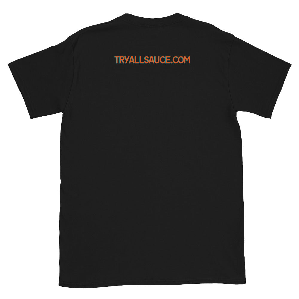 Taste of Indiana | Black T-Shirt | Iconic Tenderloin Sandwich