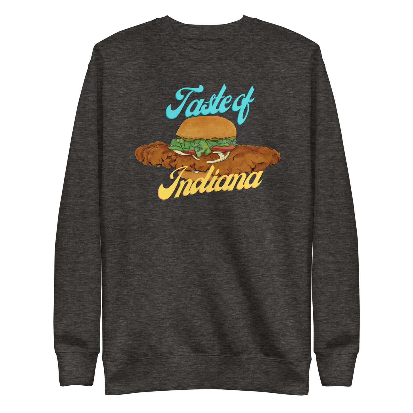 Taste of Indiana Sweatshirt | Iconic Tenderloin Sandwich