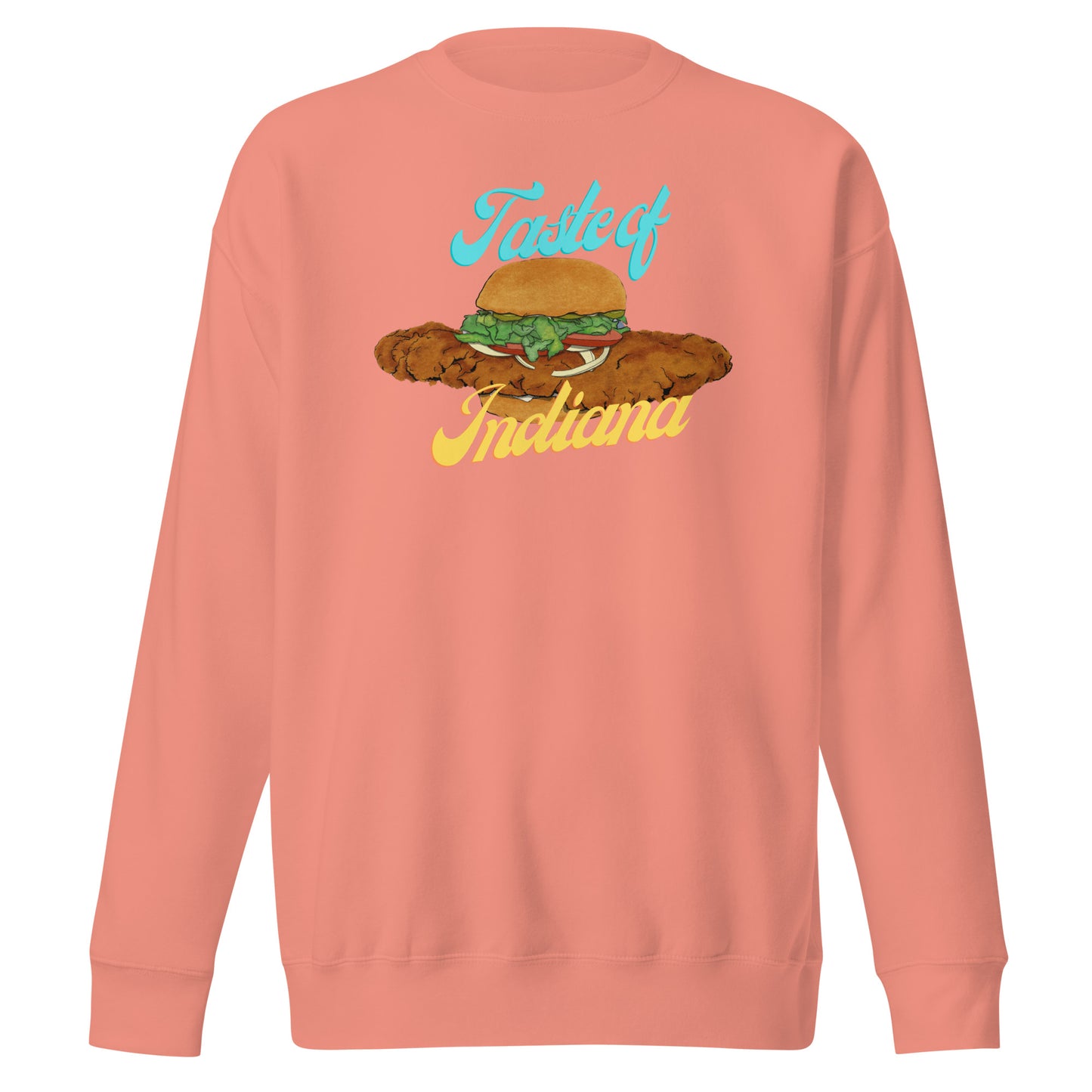 Taste of Indiana Sweatshirt | Iconic Tenderloin Sandwich